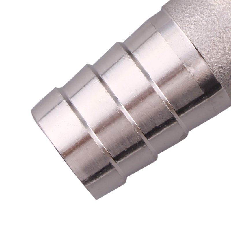 DERNORD 1" Hose Barb x 1" Male NPT Stainless Steel 90 Degree Elbow- Home Brew Pipe Fitting - Image 5